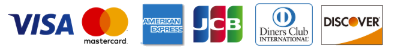VISA/mastercard/AMERICAN EXPRESS/JCB/DinersClub/DISCOVER
