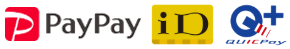 PayPay/iD/QUICPay